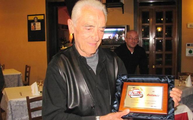 Gran festa per il decano dei carrozzieri