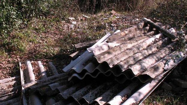 Discarica di lastre eternit a San Carlo Denuncia con foto dal comitato Wwf