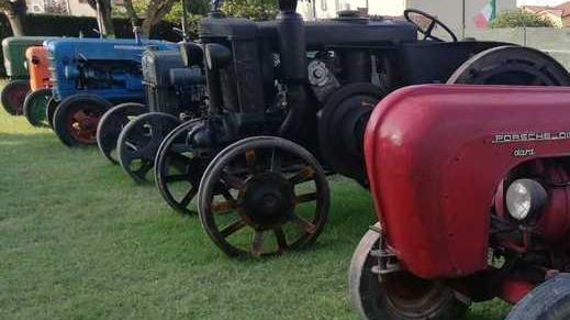Dai campi alla tavola Anche i trattori d’epoca in mostra a Filo è Festa
