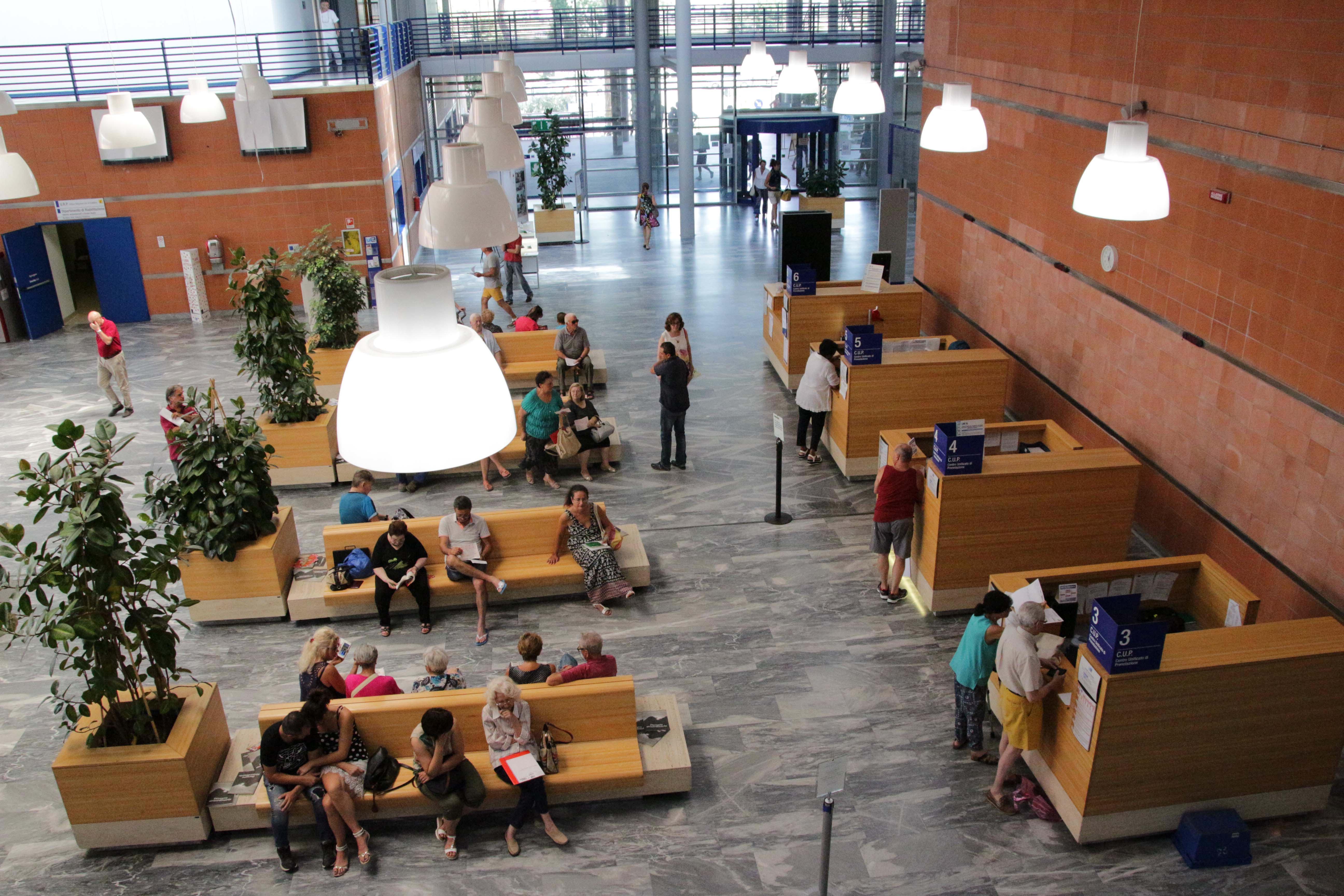 Il Cup dell'ospedale della Versilia