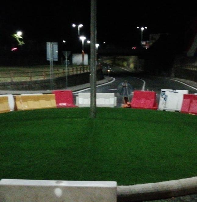 La rotatoria di via Fazio diventa definitiva