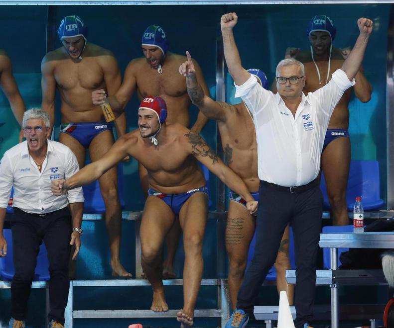 Adesso è Settebellissimo Quarto titolo mondiale nella vasca di Gwangju 
