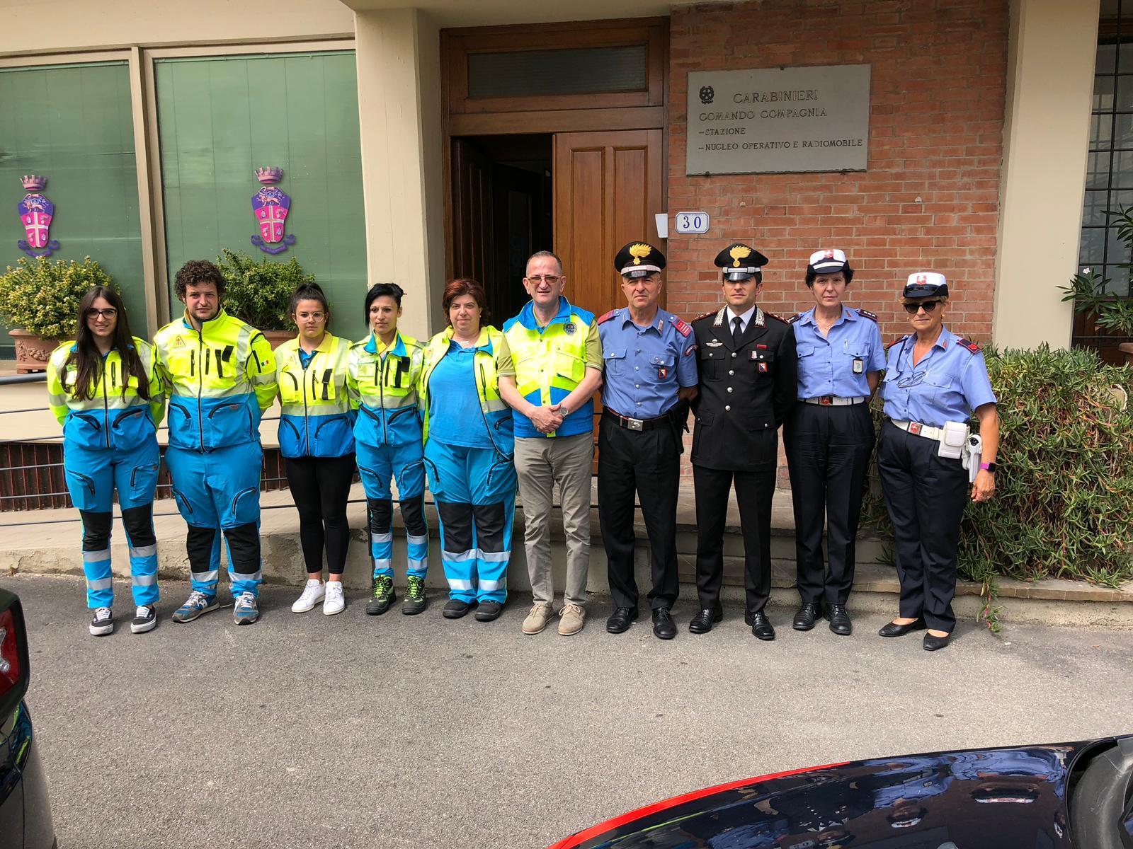 Empoli, l'omaggio al carabiniere ucciso 