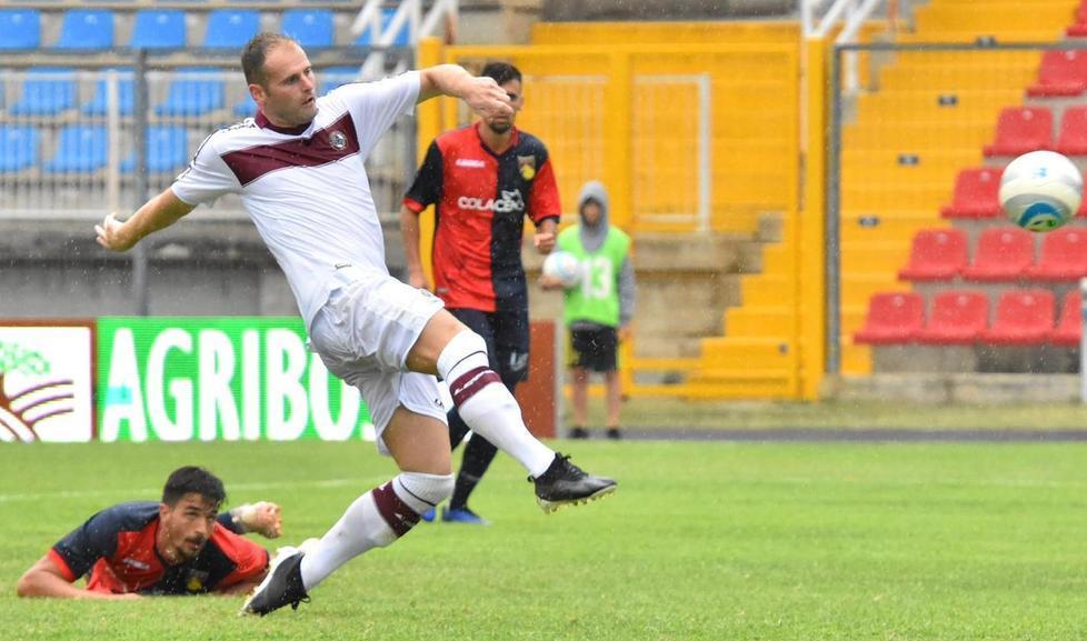 Di nuovo sotto e stavolta Raicevic non basta Solo un pareggino nell’amichevole col Gubbio