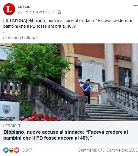 E la vicenda finisce anche nel mirino di “Lercio”