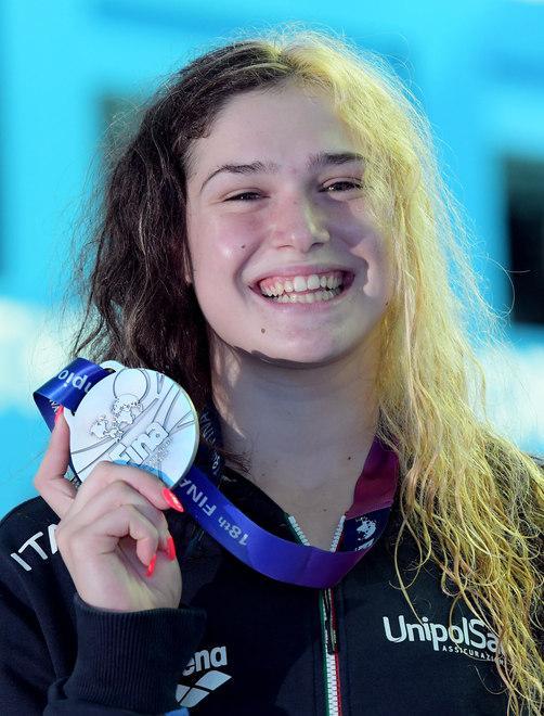 La favola di Benedetta: a 14 anni vince l’argento