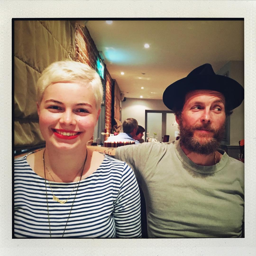 Jovanotti con la figlia Teresa (foto instagram @fravaliani)