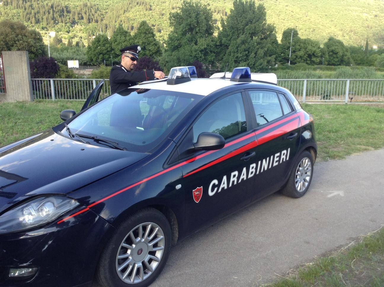 Una gazzella dei carabinieri