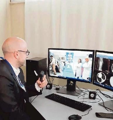 La strumentazione di telemedicina presentata a metà maggio