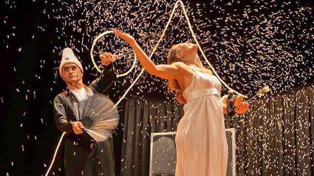Lannutti e Corbo in scena tra circo, teatro e cabaret a Soliera