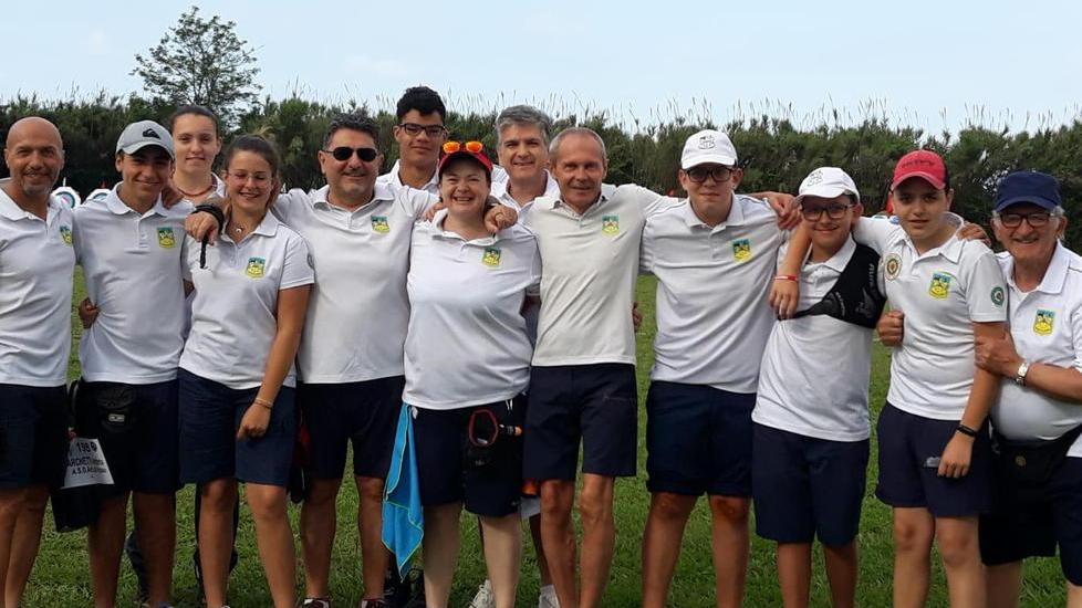 Incetta di medaglie per gli atleti della società Arcieri di Rotaio