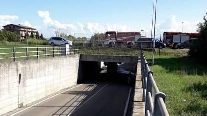 Incidente nel sottopasso