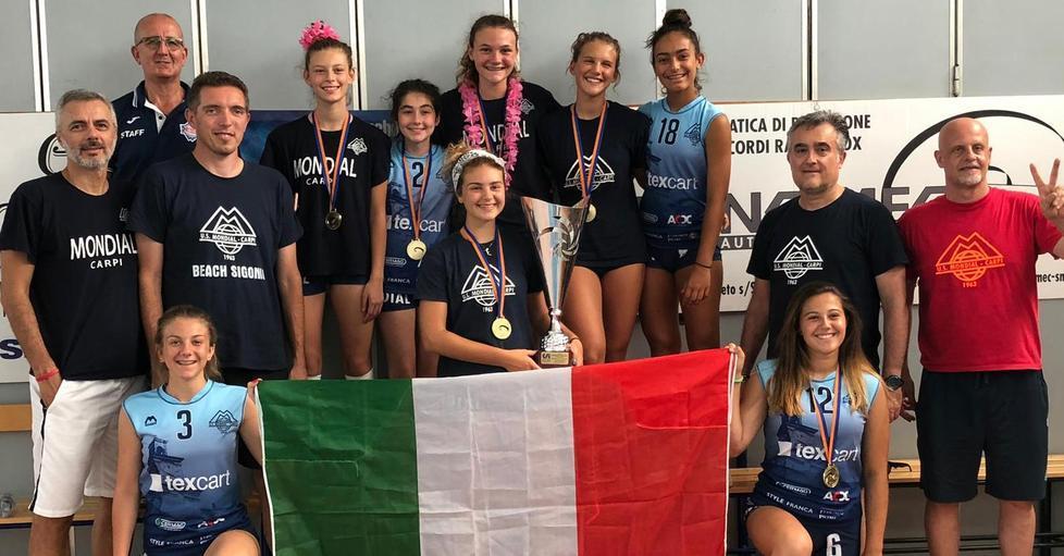 Mondial Under 14 sul tetto d’Italia Trionfo in finale contro Venezia