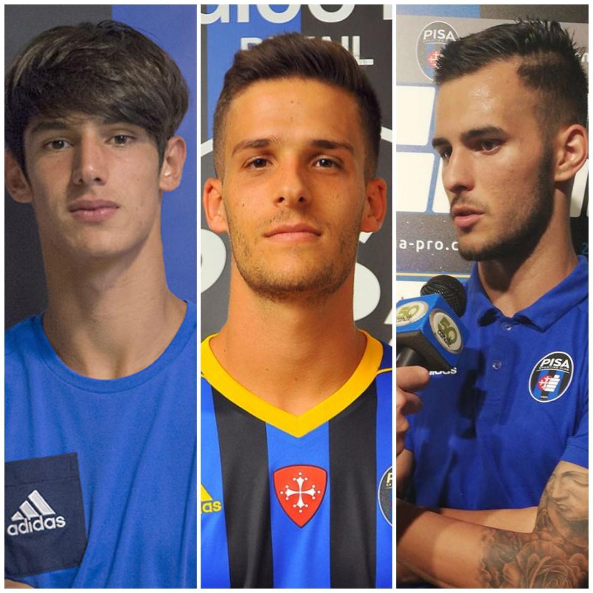 Da sinistra Giani, Meroni e Marin