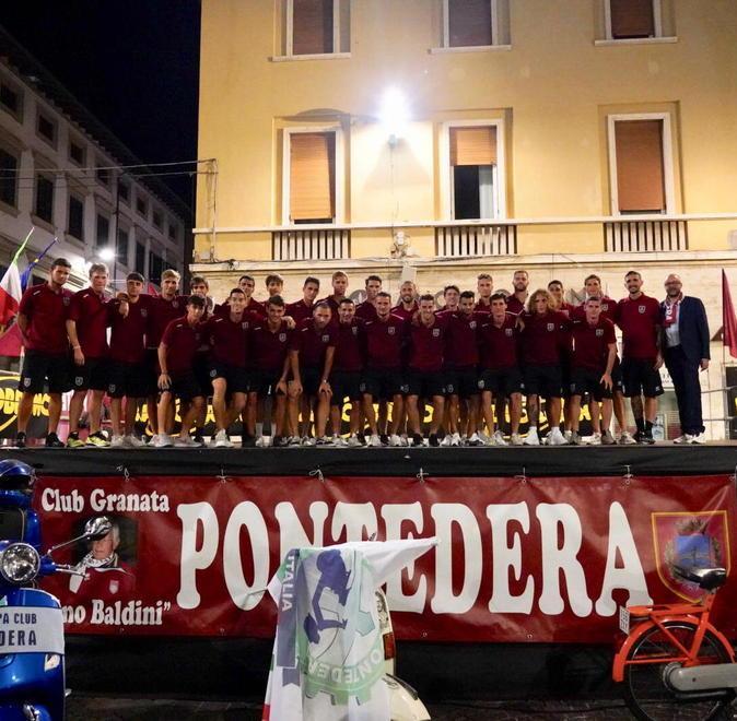 Festa in piazza per il Pontedera Boschi: un team capace di stupire 