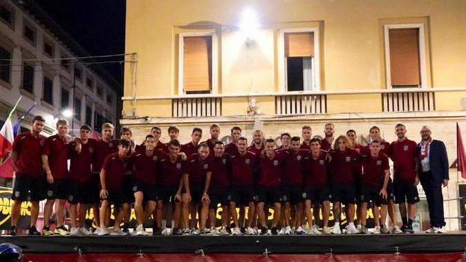 Festa in piazza per il Pontedera Boschi: un team capace di stupire