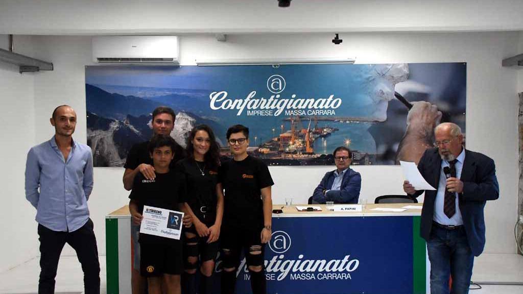 Il bagno Filippo premiato come primo al premio di tappa