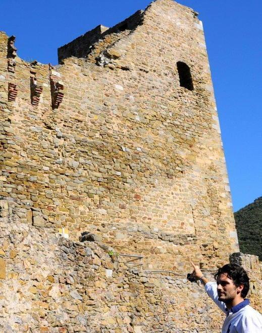 Sopralluogo al castello La rocca pisana agibile già tra una settimana
