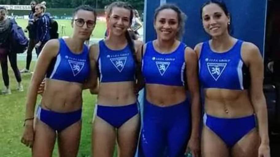 Un’altra gioia per la bibbonese Alessia Niotta a Bressanone si prende l’oro nella 4x100 ai campionati italiani assoluti di atletica