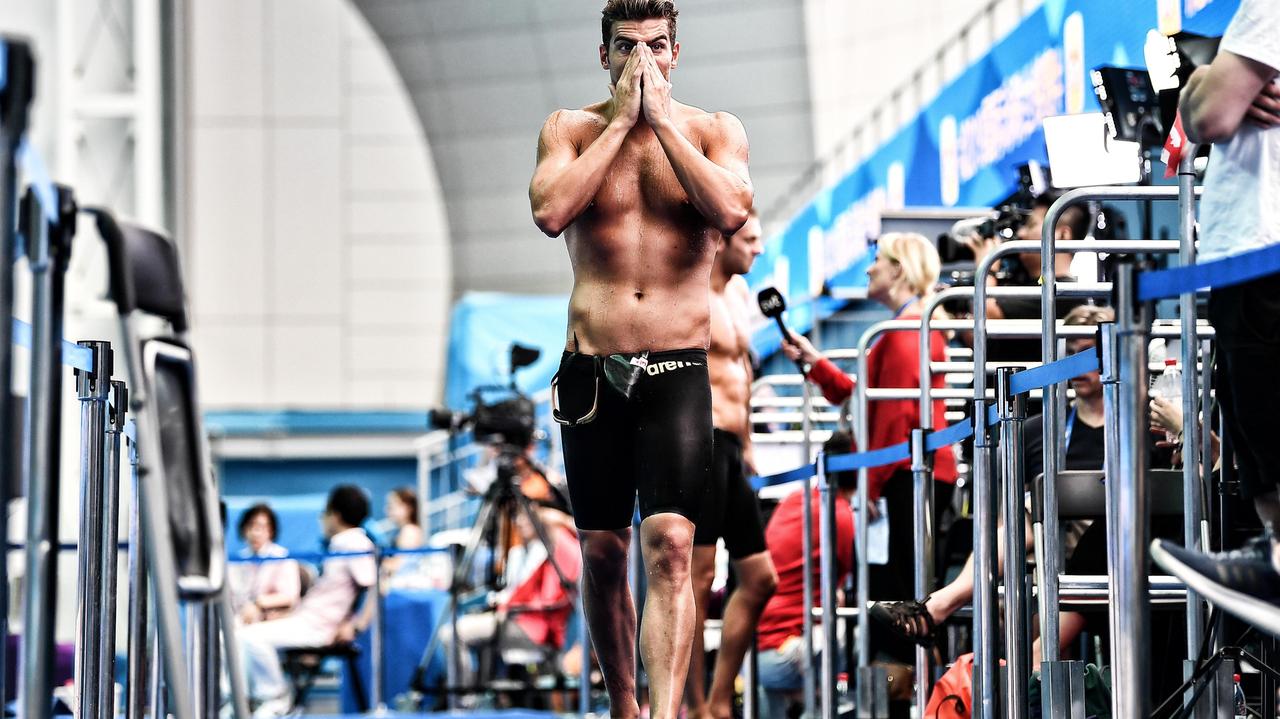 Gabriele Detti ha vinto il bronzo nel 400 ma è arrivato quinto negli 800 dove era il campione (foto Masini/Pentafoto)