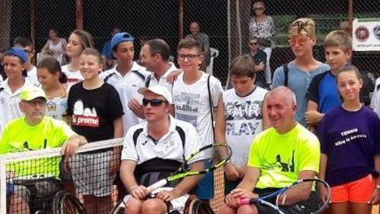 Tennis oltre le barriere al centro “Le Terrazze”