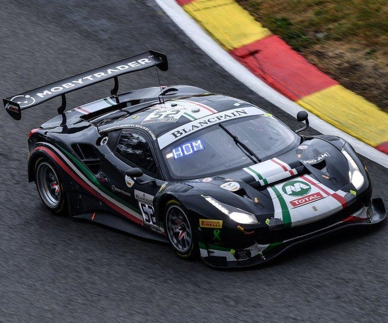 Amara 24 ore di Spa per la Ferrari F488 di Andrea Bertolini 