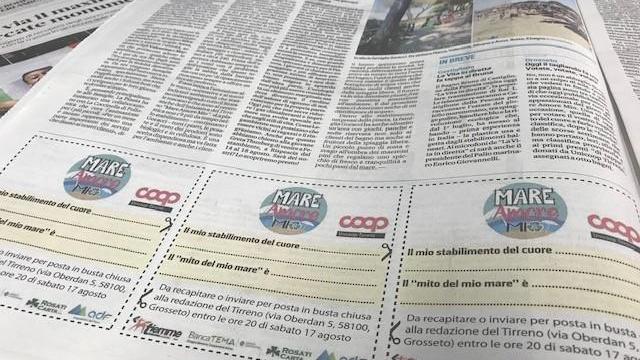Lunedì 5 agosto tripletta di coupon con Il Tirreno in edicola
