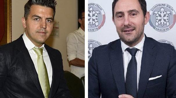 Da sinistra Andrea Pieroni e Gino Tornusciolo (foto Agenzia Bf)