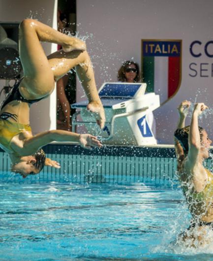 Nuoto sincronizzato oggi all’Acqua Village 