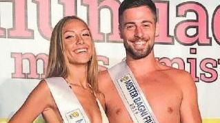 Anna Polinti e Dario Galeani, miss e mister delle Fiumiadi
