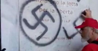 Ripulito il monumento