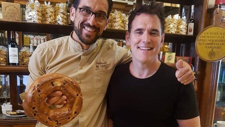 Bella cena e buccellato per Matt
