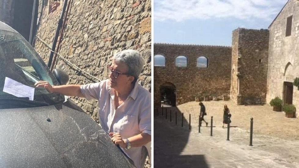 Terza domenica di protesta contro i pali a Montemerano