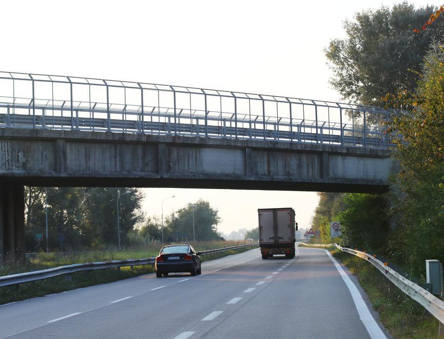 Il ponte di Gualdo sulla superstrada Ferrara-mare attende la ristrutturazione