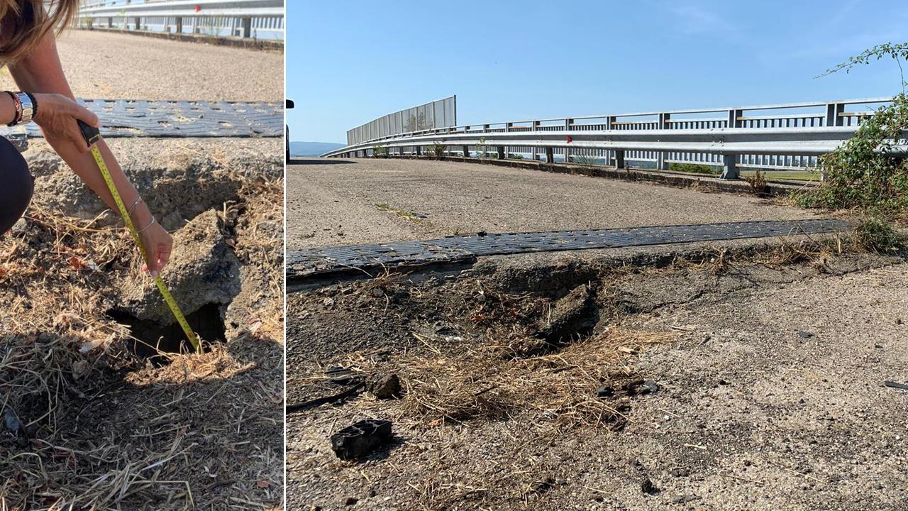 Fi-Pi-Li, quel cavalcavia è sempre più pericoloso: cedimento di oltre 40 centimetri