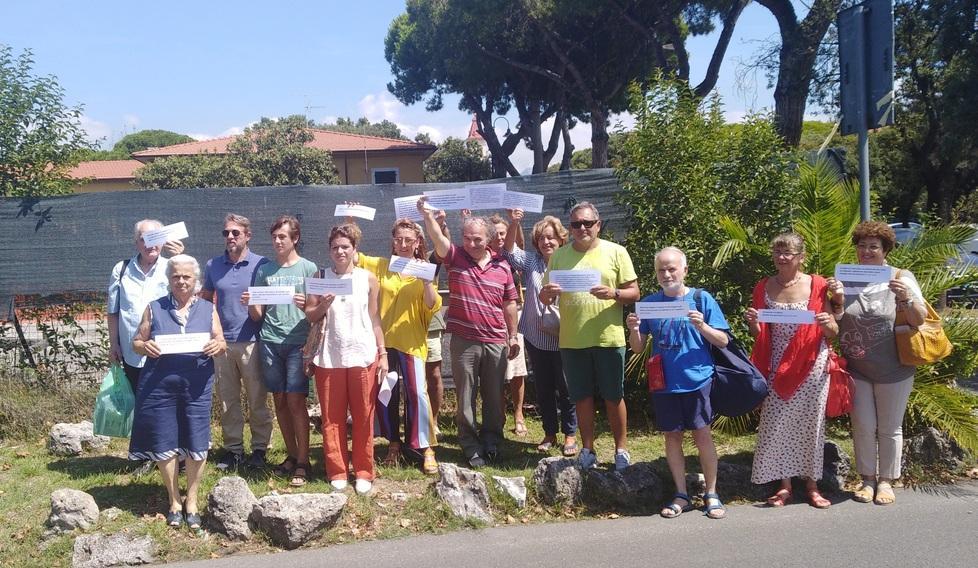 Taglio dei pini sul viale, il comitato pronto ad andare in Procura 
