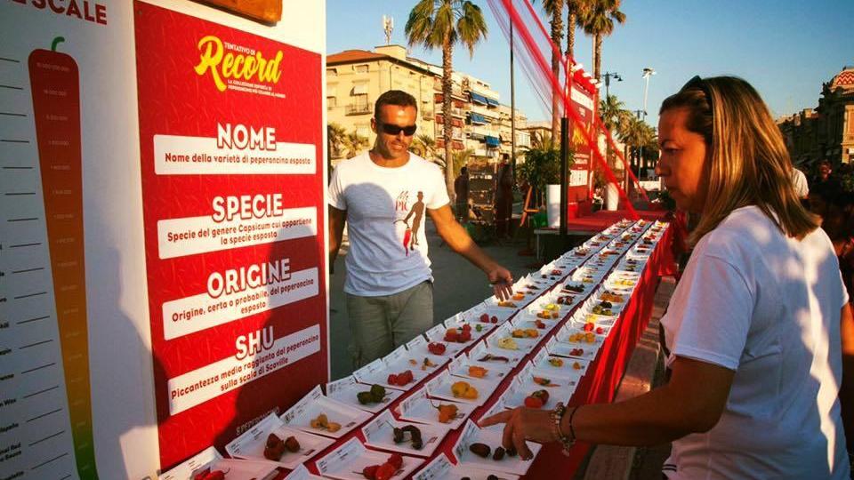 A Viareggio la collezione di peperoncini più vasta del mondo