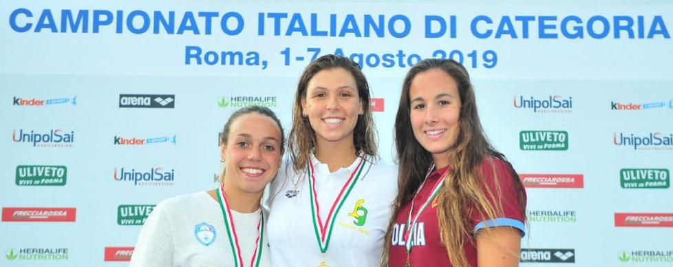 Ciampi, Franceschi e Fangio ori livornesi agli Italiani estivi 