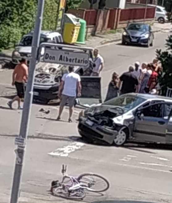 Ancora un incidente in via Don Albertario