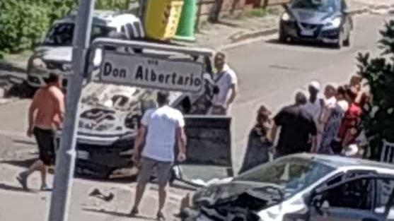 Ancora un incidente in via Don Albertario