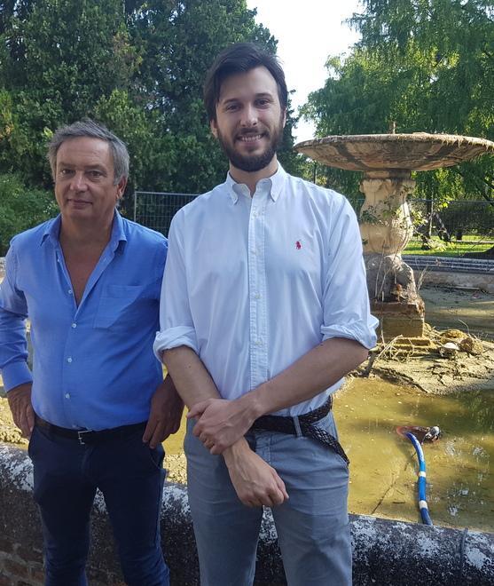 Parco Massari, la fontana ripulita torna a vivere 
