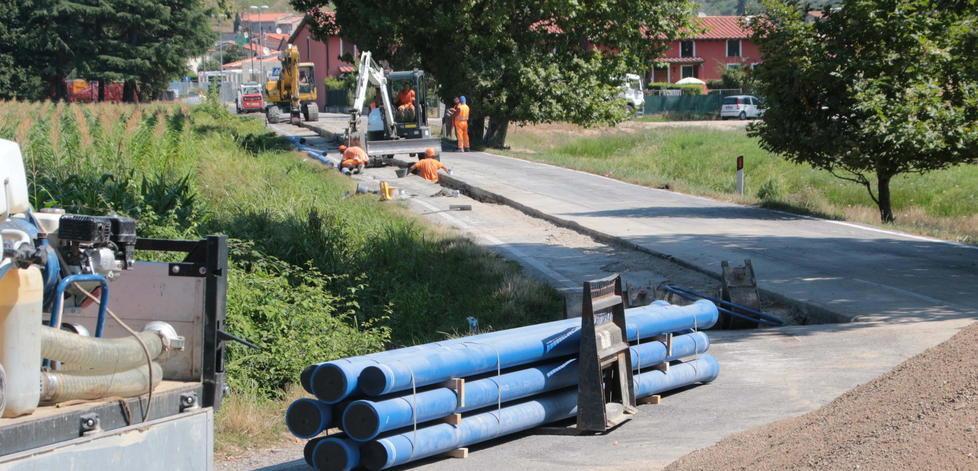 Chiuso il cantiere dopo le proteste dei commercianti 