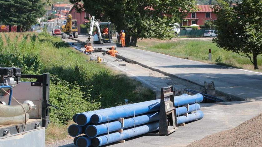 Chiuso il cantiere dopo le proteste dei commercianti