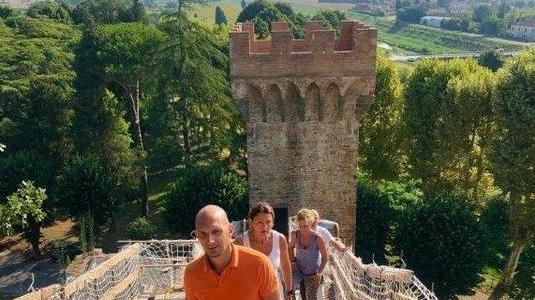 Avanti tutta coi lavori sul camminamento