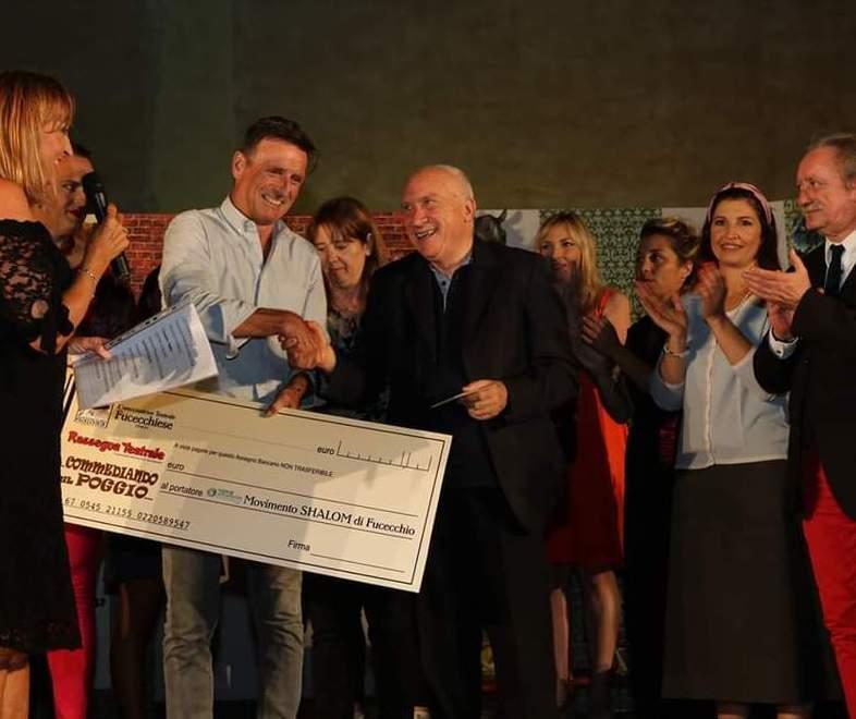 Il cuore degli attori per passione batte per Shalom: donati 500 euro