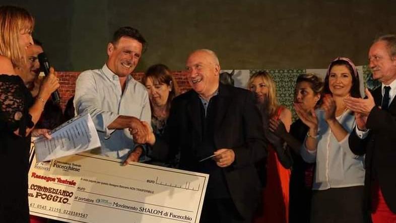 Il cuore degli attori per passione batte per Shalom: donati 500 euro