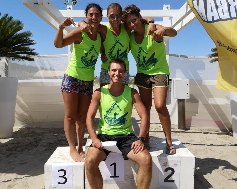Il Delta Sup è secondo Le ragazze dominano 