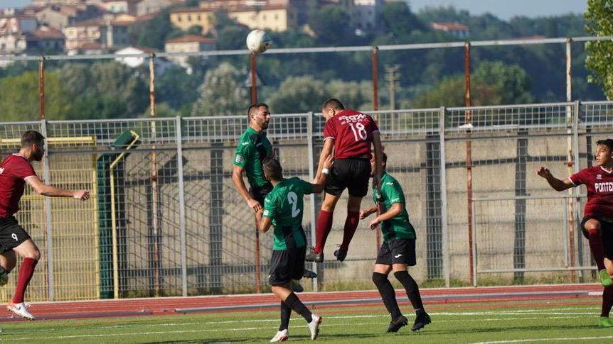 Tuttocuoio sconfitto nel finale ad Agliana Nieri risolve di testa la sfida in neroverde