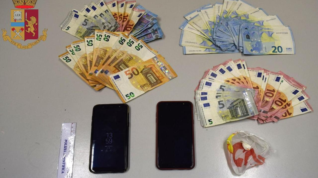 Il sequestro della Squadra mobile diretta da Valentina Crispi