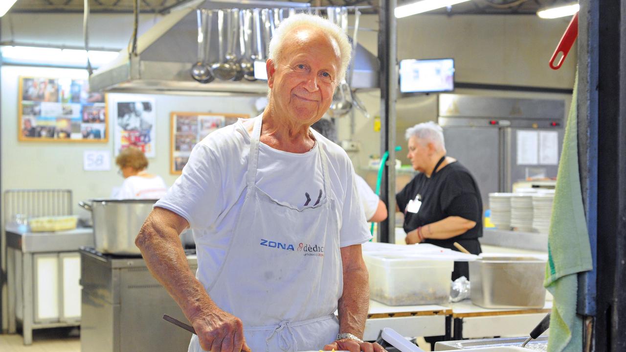 Alvise Bartoletti, storico volontario della Festa dell'Unità